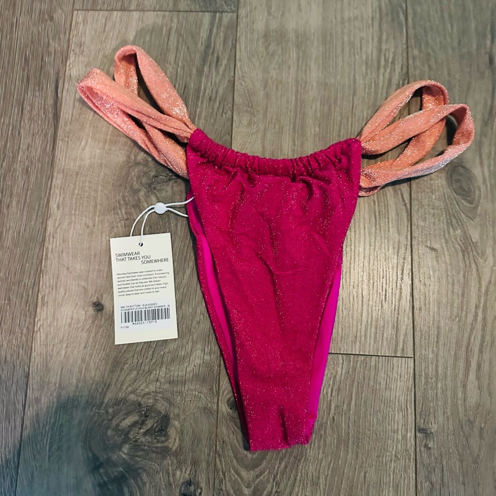 🏝️Monday Swimwear Sunkissed Malta Bikini Bottom🏝️